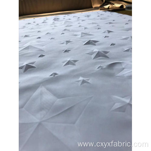 star 3d emboss polyester microfiber fabric